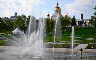 Фонтаны в Саранске