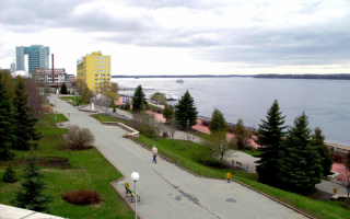 Набережная в Самаре
