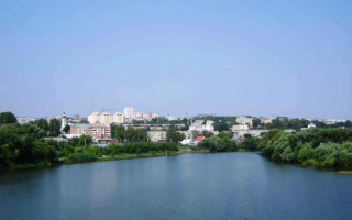 Река Сура в Пензе