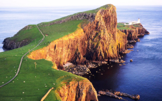 Маяк в Шотландии