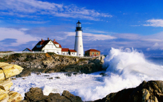 Маяк на полуострове