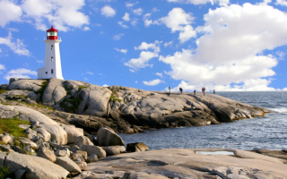 Маяк в бухте Пеггис