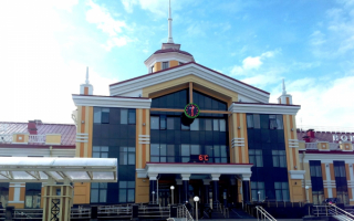 Железнодорожный вокзал Новокузнецка