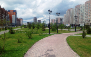 Сквер Ермакова в Новокузнецке