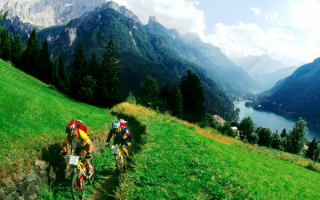 Велосипедный туризм в горах Италии