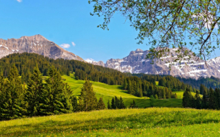 Весна в Альпах
