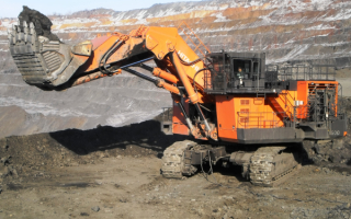 Электрический экскаватор Hitachi EX3600