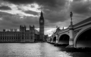Черно-белый Лондон
