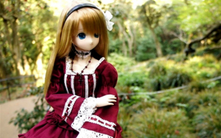 Кукла в платье