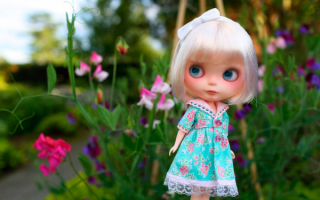 Кукла с бантиком