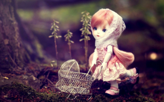 Кукла с каляской