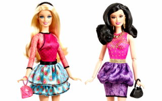 Барби блондинка и Барби брюнетка