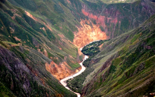 Каньон Колка в перуанских Андах