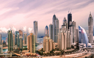Небоскребы. Дубай, ОАЭ