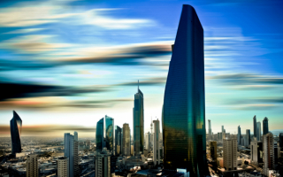 Alhamra Tower - небоскреб в Кувейте, высота 412 метров