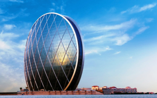 Небоскреб Aldar в Абу-Даби