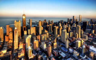 Чикаго в небоскребах