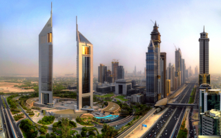 Дубайские небоскребы