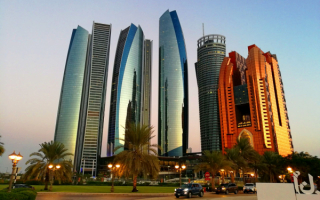 Небоскребы в Абу-Даби