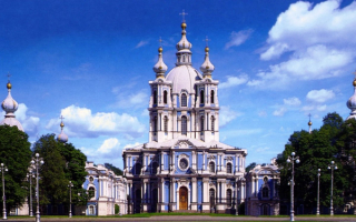 Смольный собор в Санкт-Петербурге