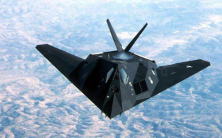 Локхид F117 в полете