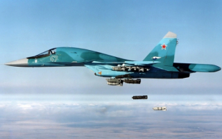 Фронтовой бомбардировщик СУ-34