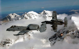 A-10 Thunderbolt II - американские штурмовики