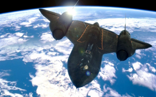Lockheed SR-71 в полете