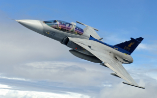 Saab JAS 39 Gripen — шведский многоцелевой истребитель