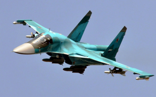 Су-34 — российский ударный истребитель-бомбардировщик