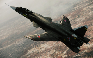 Су-47 «Беркут» набирает высоту