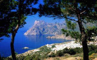 Греческий остров Карпатос в Эгейском море