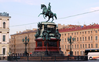 Памятник Николаю I в Санкт-Петербурге