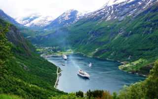 Норвегия страна фьордов