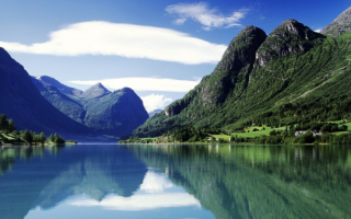 Страна фьордов и гор Норвегия