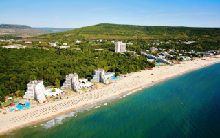 Черноморский курорт Албена в Болгарии
