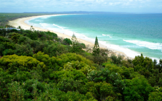 Радужный пляж в Австралии