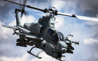 Американский вертолет AH-1 Супер Кобра