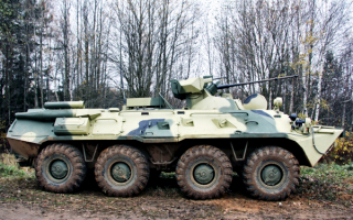 Российский БТР-82