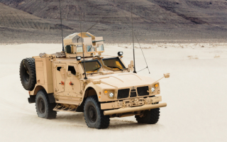 Oshkosh M-ATV MRAP - современный американский бронеавтомобиль