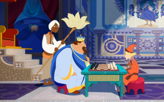 Император Василевс и Елисей играют в шахматы