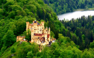 Замок Хоэншвангау Германия Бавария