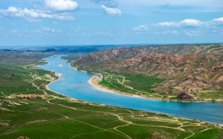 Река Или в Казахстане