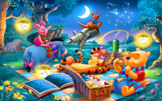 Ночной пикник Винни-Пуха и его друзей