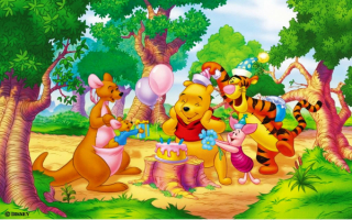 У Винни-Пуха день рождения