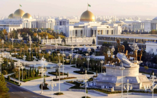 Столица Туркменистана Ашхабад