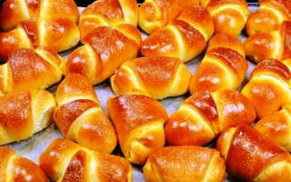 Мини рогалики сдобные