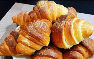 Рогалики дрожжевые
