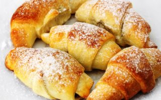 Рогалики сдобные