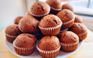 Шоколадные кексы